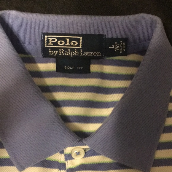 Pin Stripe Ralph Lauren Polo - Picture 2 of 3